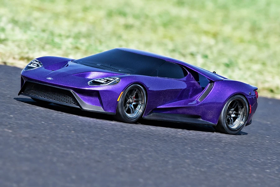 Traxxas 1/10 Ford GT, 4WD, RTD (Requires Battery & Charger): Purple 3 Traxxas 1/10 Ford GT, 4WD, RTD (Requires Battery & Charger): Purple