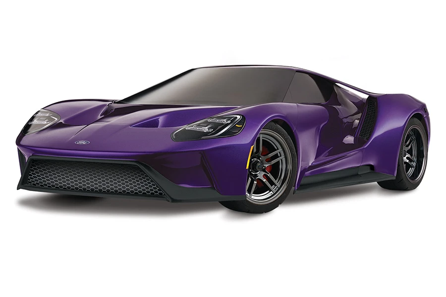 Traxxas 1/10 Ford GT, 4WD, RTD (Requires Battery & Charger): Purple 6 Traxxas 1/10 Ford GT, 4WD, RTD (Requires Battery & Charger): Purple - Image 4