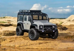 Traxxas 1/18 TRX-4M Land Rover® Defender®: Silver -Radio Control & Model Shop TRA97054 1 SIL 7
