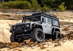 Traxxas 1/18 TRX-4M Land Rover® Defender®: Silver -Radio Control & Model Shop TRA97054 1 SIL 8