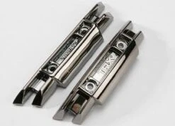 Traxxas Bumpers, Front And Rear (Black Chrome): 5335X
